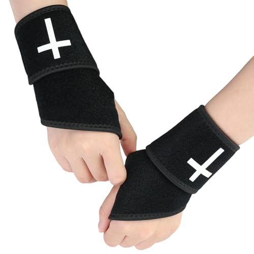 Muñequeras Ajustables para Soporte de Muñeca Negro Pack 2 miniatura 6