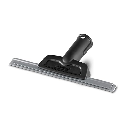 Kärcher fönstermunstycke till ångtvätt SC (rengöring av glas, fönster och speglar utan ränder, ångutloppshål på munstycket, kompakt storlek och låg vikt), för ångtvättar