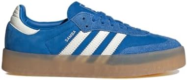 adidas Sambae Women's Shoes, Cloud White/Silver Metallic/Gum, Siz...