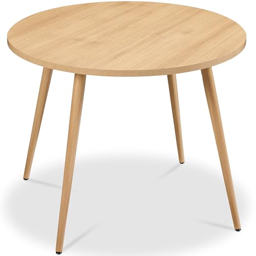 Best Choice Products Round 35.5in Dining Table for 4 w/Sturdy