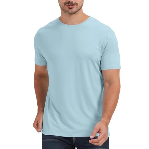 Image of netdraw Men's Ultra Soft Bamboo Viscose Cotton T-Shirt S-3XL
