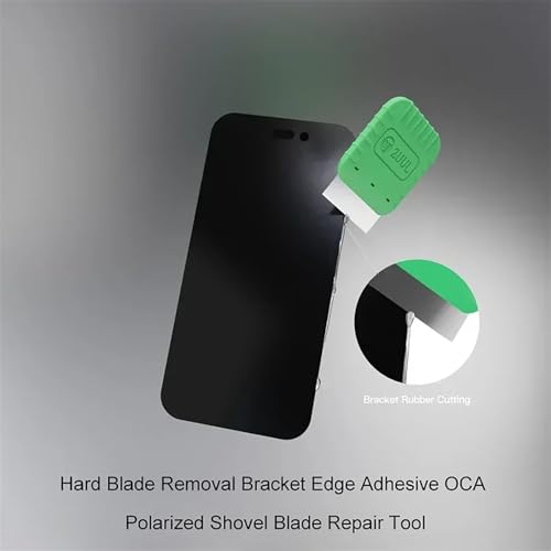 Image of 3Pcs LCD Screen Opening Tool Electronics Opening Pry Tool Repair Kit Removal Bracket Edge Adhesive OCA Polarized Shovel Blade Set for Cellphone Tablet Repair