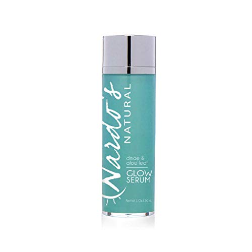 Nardo's Natural Daytime Glow Serum | Hydrating, Revitalizing, DMAE, Organic Ingredients | Fragrance Free, Premium Skincare, 1 oz…