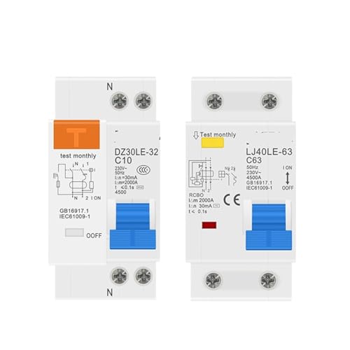 Disjoncteur contre surintensité RCBO 6A résout les pannes de courant 230V