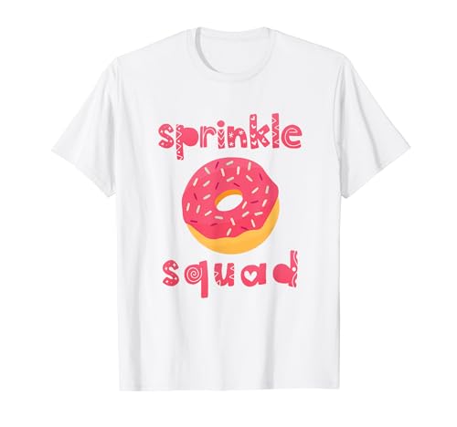 Donut Lover Matching Birthday Donut Sprinkle Squad T-Shirt