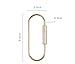 KUNSON Creative Design Brass Screw Lock Key Chain Ring, Beautiful Simple EDC Keychain Hanging Ring Practical Handicrafts