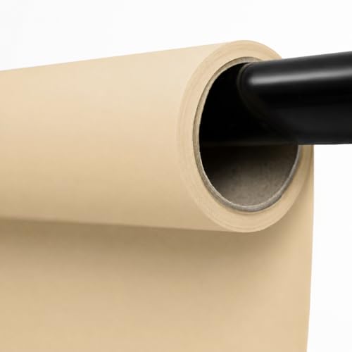 Kate Seamless Paper Backdrop for Photography (Beige)