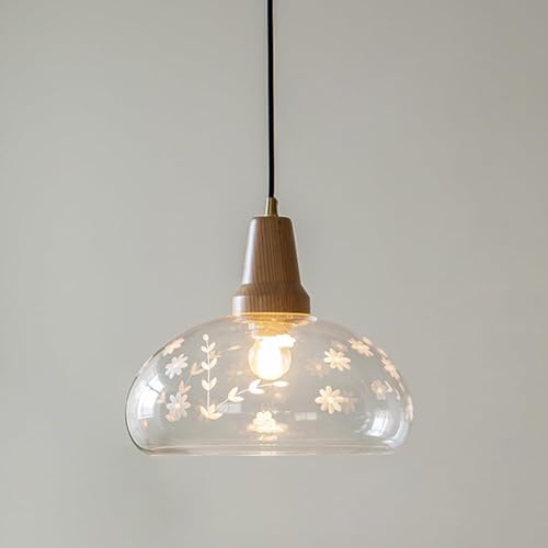 Suspension luminaire en verre de noyer pour créer une ambiance chaleureuse chez vous