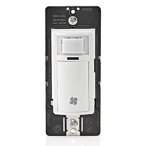 Leviton Humidity Sensor Switch for Bathroom Exhaust Fan, Automate Ventilation,