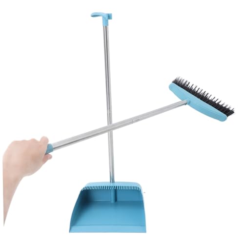 FOMIYES 1Satz Kehrschaufel Besen Set mit Langem Ergonomische Reinigungslösung für Effizientes Heimzubehör zur Schnellen Bearbeitung Großer Flächen Set für Effektive – Bild 4