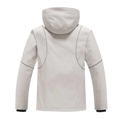 Chaqueta de snowboard impermeable y cortavientos transpirable 3