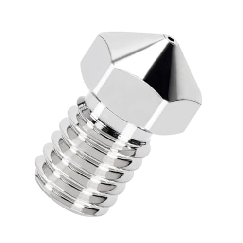 3d Printer Brass Nozzle 0.4mm Electroplated Nickel Copper