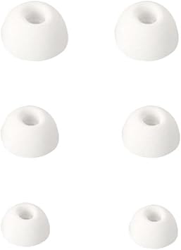 Earbud Tips for Technics EAH-AZ100, Silicone Material, Earcaps, S/M/L Size, 1 Pair, Soft, Anti-Slip, Fit, Sound Insulation, Fall Prevention, Washable with Water for Technics EAH-AZ100