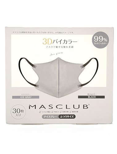 MASCLUB 3Dバイカラー マスク 170枚 楽天市場】【在庫限り】大容量80枚セット＼新入荷／☆365日毎日発送
