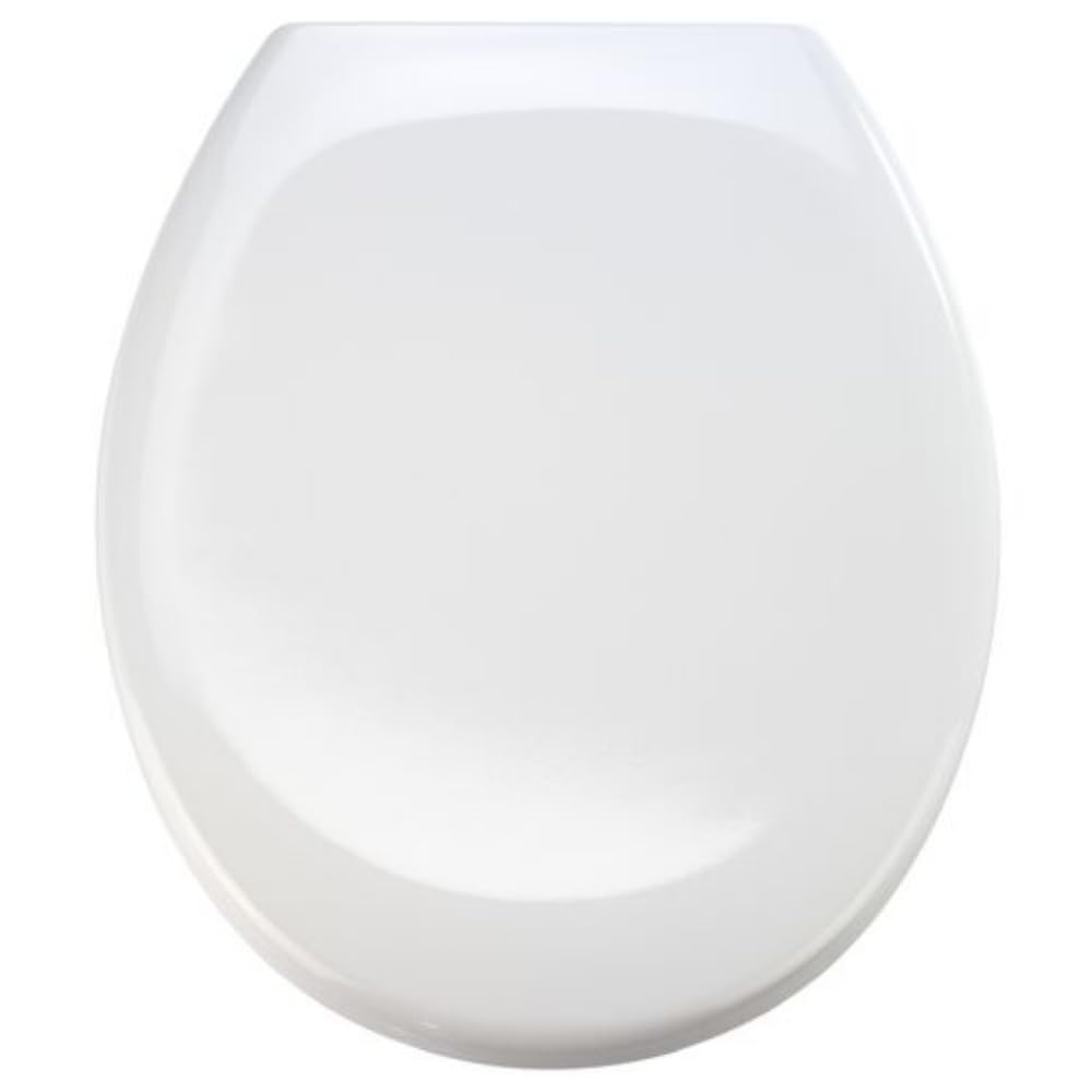 Schläfer 4633101 | Copriwater Universale Sedile Wc, Coprivaso in Thermoplast, Copri Wc Termoplasico con Cerniere Regolabili. Colore Bianco Lucido