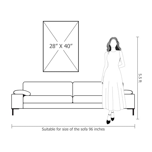 White Abstract Wall Art for Living-room - Framed Geometry 3D Abstract Hand-painting Artwork Minimalism Contemporary Boho Decorative for Living Room, Bedroom - 28"x40" by Zessonic - Image 6