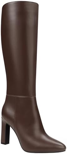 Knee High Boots for Women - Long Elastic Faux Leather Tall Boots ...