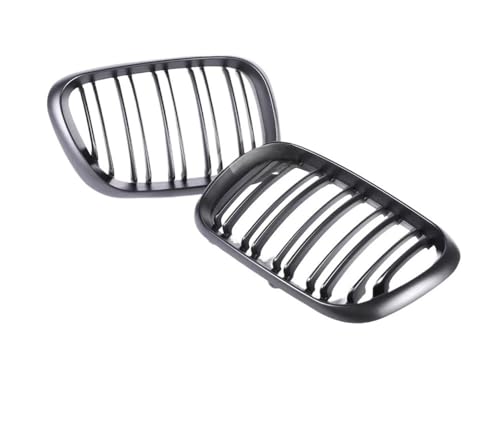 Calandre avant voiture X5 E53 carbone pour remplacer grille usée