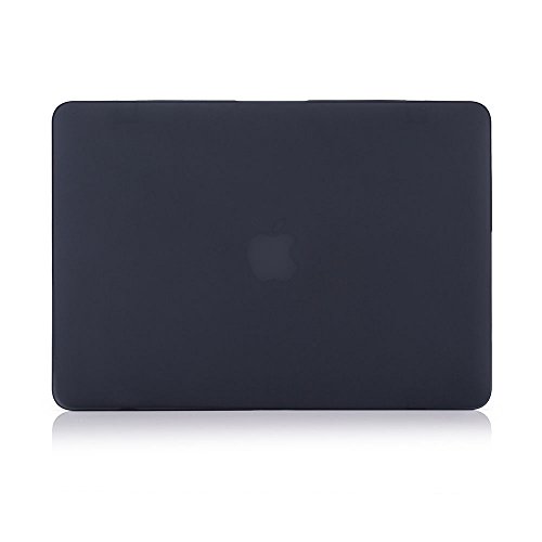 Coque MacBook Pro 13 Retina noir A1502 protection écran et clavier rigide