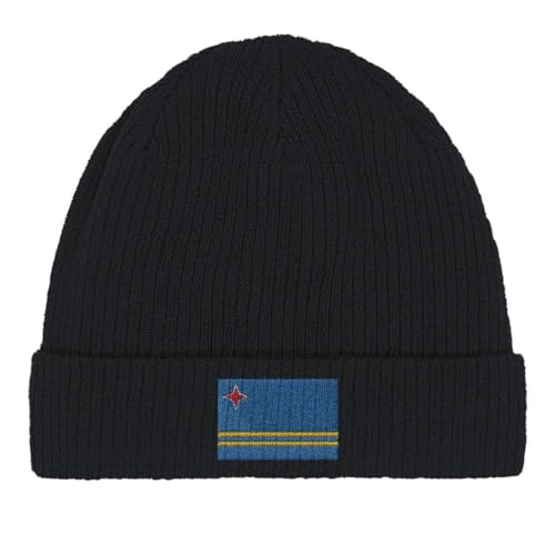 Bonnet en coton drapeau d'Aruba bonnet stretch léger et confortable