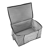 TOYANDONA Große Aufbewahrungsbox aus Atmungsaktivem Vliesstoff mit Transparentem Fenster Faltbarer...