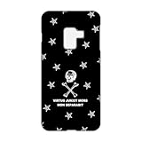 スマ通 Galaxy Feel2 対応 スマホ ケース SC-02L用 ハードケース スマホケース ギャラクシー フィールツー 用 コンパクト かわいい スカル 五芒星 docomo (2) hard0004-g0040_sp