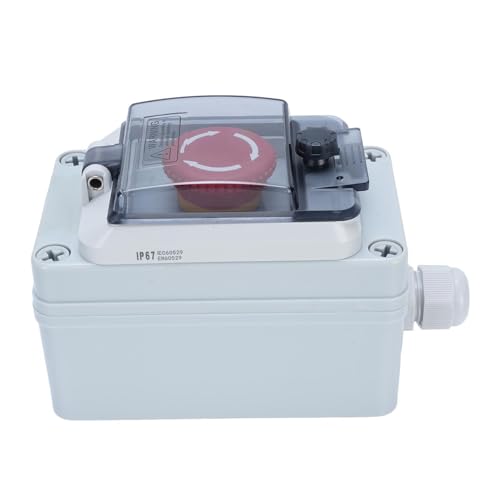 Botón de parada de emergencia con caja interruptor de botón de apagado IP67 Irfora 5