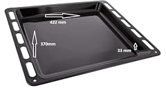 FIGEVIDA LECCARDA SMALTATA TEGLIA FORNO REX PER ELECTROLUX 42,2x37x0,33 CM ORIGINALE 3423981053