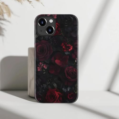 Coque iPhone 13 Mini compatible chargeur sans fil double couche antichoc rose noir - 7