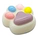 Giant Rainbow Color Cat Paw Taba Squishy Squishy Toy Slow Rising Stress Relief Cute Plaything Perfect for Birthday Gift (Small)