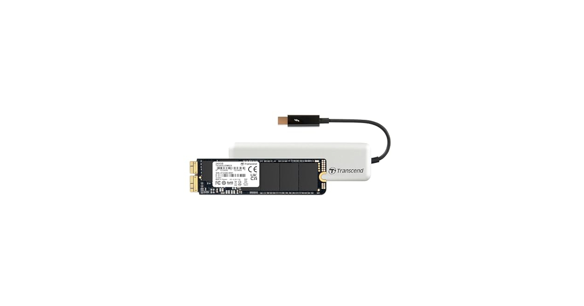 Transcend JetDrive 855 480GB 外付けSSD Amazon.com: Transcend TS480GJDM855 480GB JetDrive 855