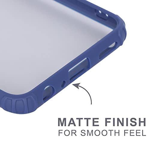 Image of SPRIG Compatible with Realme GT Master Edition 5G Phone Matte Premium Back Cover Drop Tested Shock Proof Mobile Case for Men, Women, Boys and Girls with Camera Protection (Blue)
