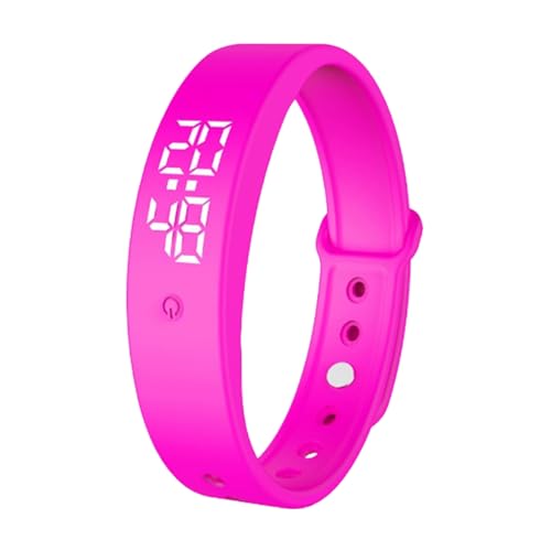 Reloj temporizador silencioso en pulsera para recordar tareas y tomar agua