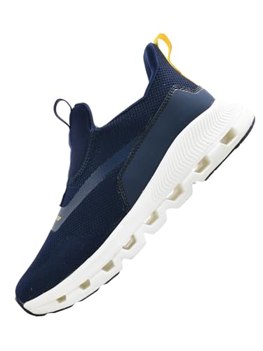 Image of Impakto Air Bounce Walking Shoes | Lightweight & Breathable Casual Shoes | Soft Cushioned Insole | Anti Skid Hexagonal Sole | Stylish Slip-in Fit System Shoes | Ideal for Walking, Gym & Casual Outing