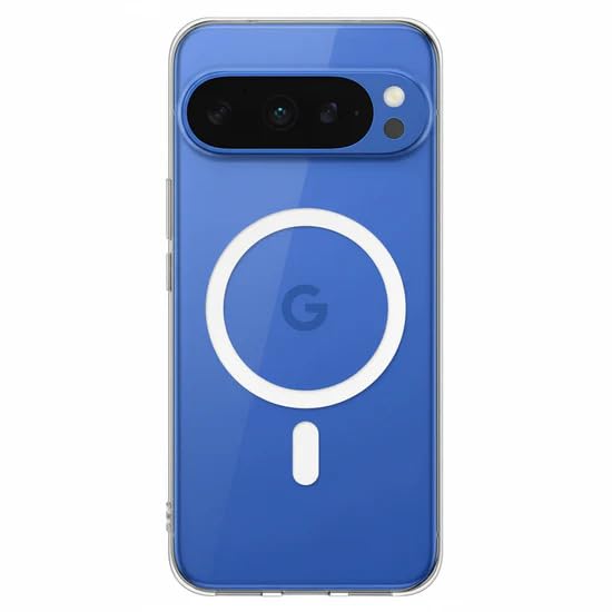 Anti-Yellow MagSafe Compatible Clear Case for Google Pixel 10, UV-Resistant Transparent TPU & PC Back Cover, N52 Magnetic Ring, Shock-Absorbing Bumper, Raised Camera & Screen Bezels-image-9