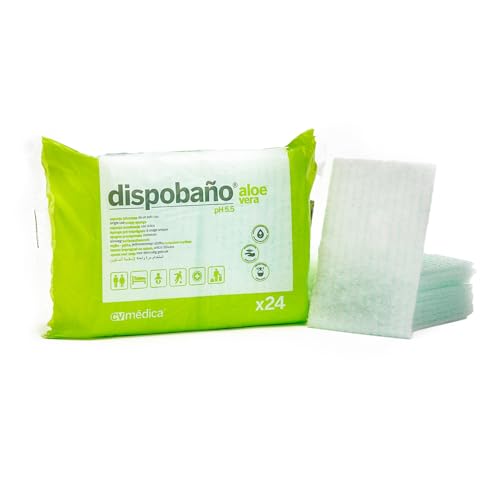 JMEDIS Dispobaño Esponjas Jabonosas, 25 Paquetes, 600 Unidades