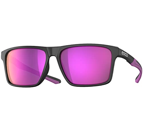 Eazyrun Er00 P1A Hd Square Purple Polarized Hiking Sunglasses For Women, Fishing Running Cycling Driving Golf Pickleball Beach Gifts And Outdoor Sports #TOP11