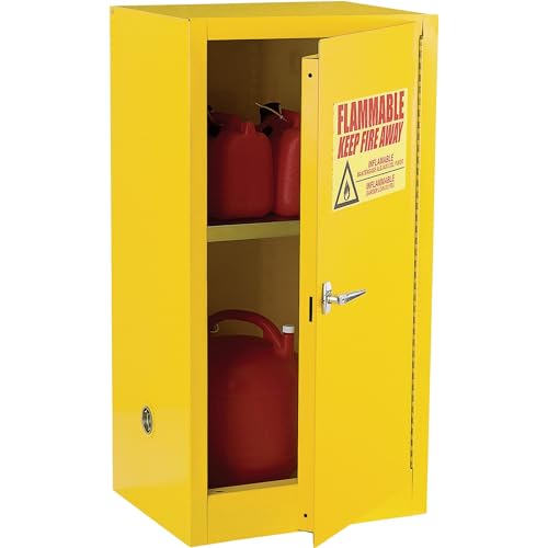 Sandusky Lee Compact Flammable Safety Cabinet - 23in.W x 18in.D x 35in.H, Model Number SC12F
