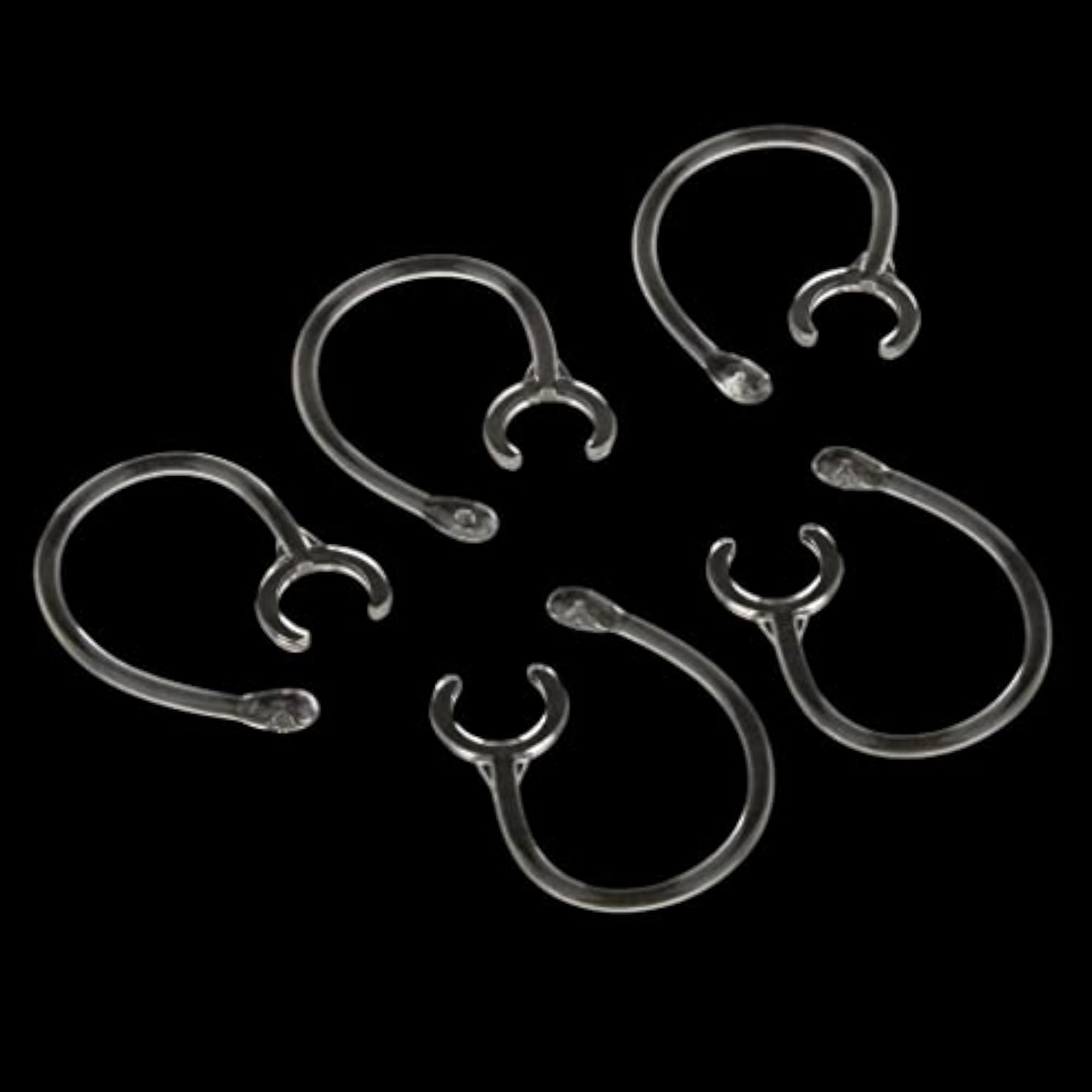 Clear Earhook Loop for Bluetooth Headset, 10mm ID