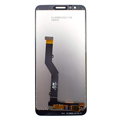 Image of Black Moto E 6th Gen Display LCD Touch Digitizer Screen with Adhesive Replacement for Motorola Moto E6 XT2005-3 XT2005-1