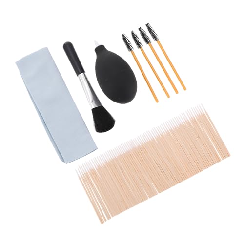 Homoyoyo 1satz Kopfhörer-reinigungsset Mit Reinigungsbürsten Wattestäbchen Blasluftreiniger Mikrofasertuch Und Weicher Bürste Effizientes Reinigungswerkzeug Für Drahtlose Ohrhörer Und