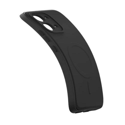 Image of Casotec Back Cover Oppo F31 5G | MagFit Ring Design (Non-Magnetic) | Shockproof Case | Anti-Slip Grip | Raised Camera Edges | Slim Protective Case for Oppo F31 5G / A6 Pro 5G / 4G (Matte Black)