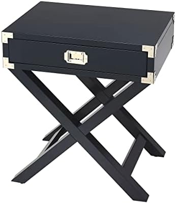 Butler Specialty Anew Campaign Side Table in Blue