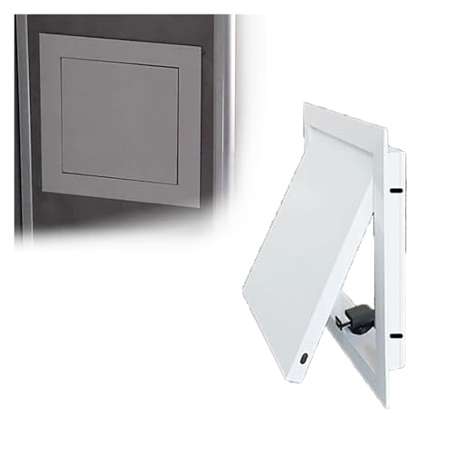 Panel de acceso magnético invisible para paneles de yeso, cubierta de agujero de pared con liberación de empuje para fontanería, HVAC y almacenamiento oculto