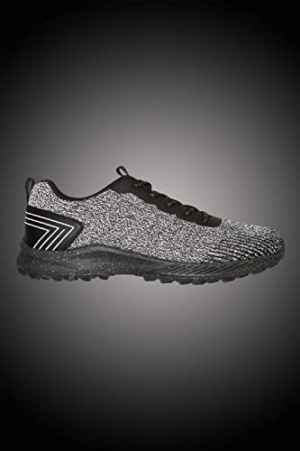 Mountain Warehouse Be Seen Womens Ortholite Sneakers Black Womens Shoe Size 7 Us #TOP1