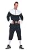 Men's Pilgrim Costume, Black/White, XX-Large