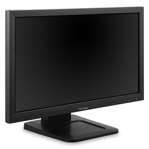 Image of ViewSonic TD2211 22 Inch 1080p Touch Screen Monitor, Single-Point Resistive Touch for Industrial and Commercial Use, Durable 3H Hardness Screen, 100x100 mm VESA Compatible, HDMI, VGA, DVI, USB Hub