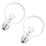 RESISPA （2 Pack G25 Globe Light Bulbs – 40W...