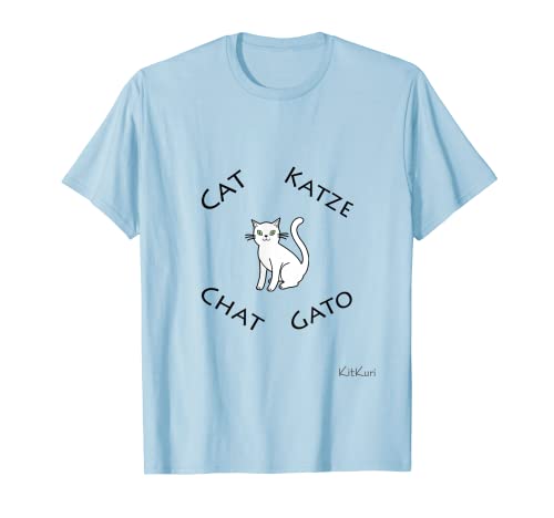 Colección Menagerie - Gato Blanco Dos Camiseta
