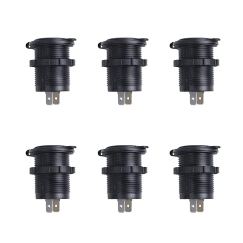 Prise USB 12V-24V étanche double port 2.1A charge rapide pour camping-car 6X